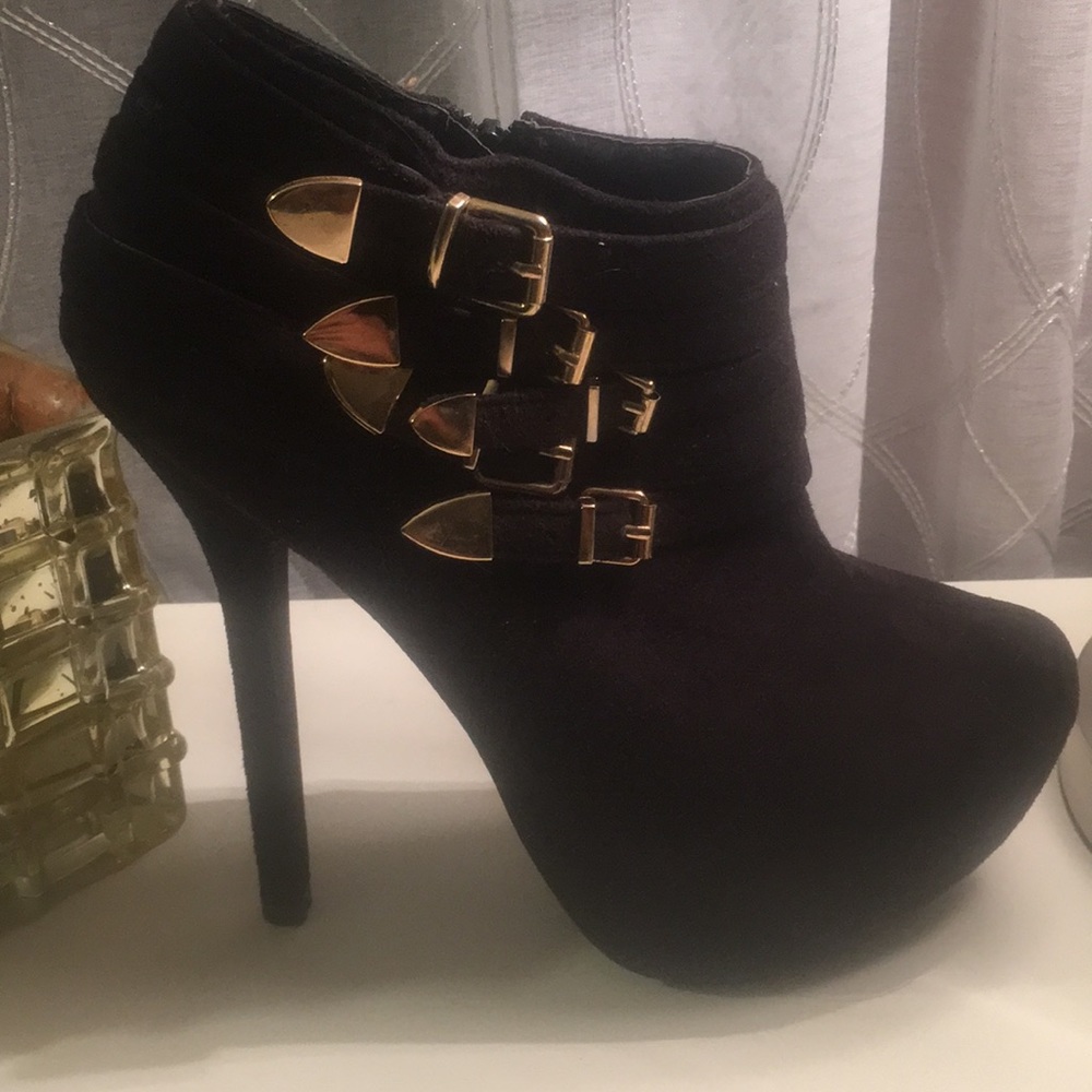 Black booties